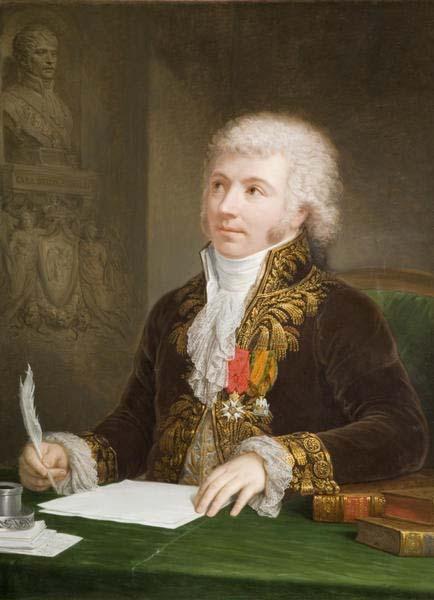 Andrea Appiani Portrait de Nicolas, comte Frochot, ou, Portrait de Pierre Etienne, comte Mejan oil painting image